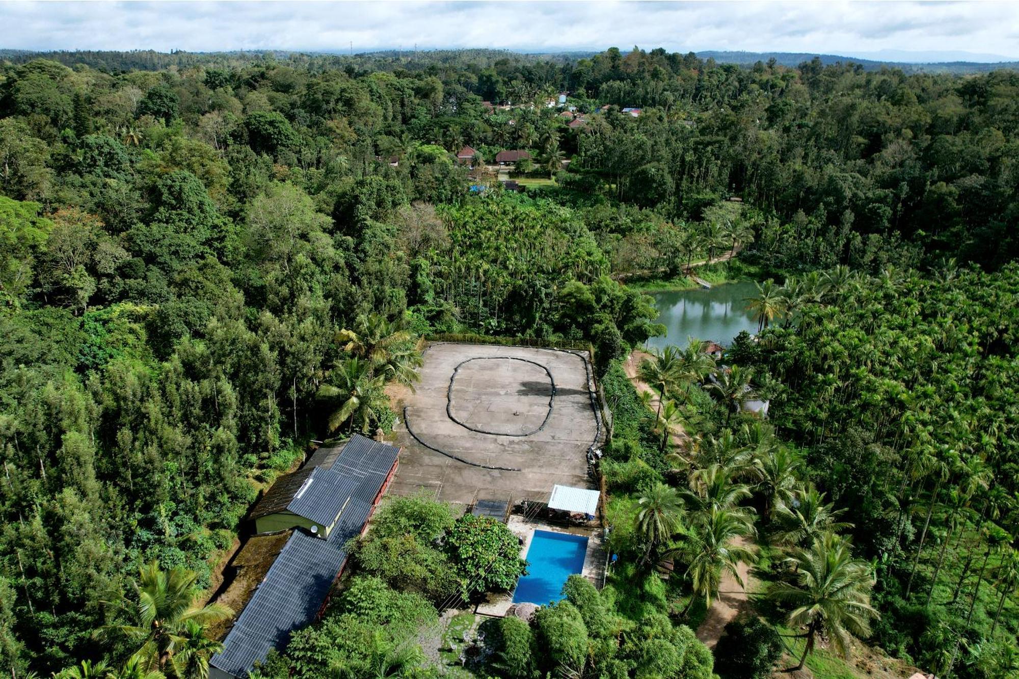 Leisure Homestay - Pool, Boating, Zipline, Home Food, Estate Chikmagalūr Eksteriør bilde